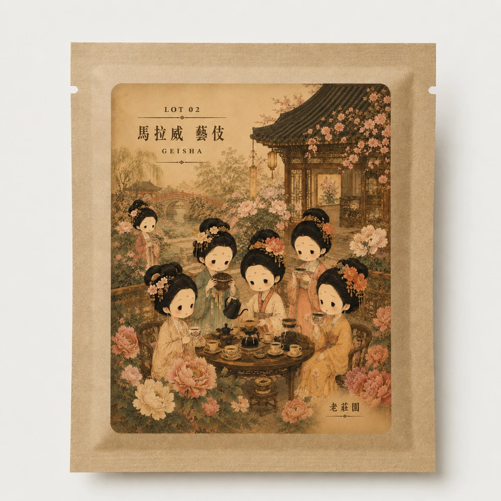 馬拉威 藝伎 稀有豆包裝
